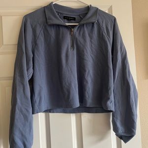 Cropped Quarter-Zip